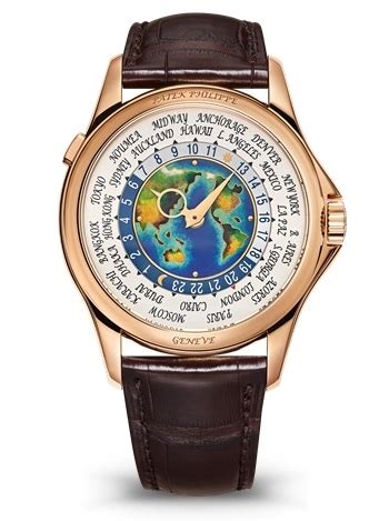 patek philippe world time rose gold 5131r-011|Patek Philippe 5131R.